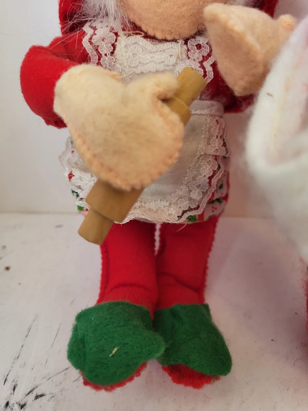 1980s Santa's Best Holiday Plush Santa and Mrs. Claus 9